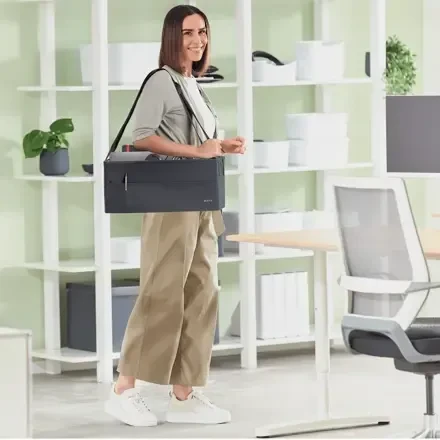 Leitz Leitz 14" Desk Sharing Tasche, samtgrau