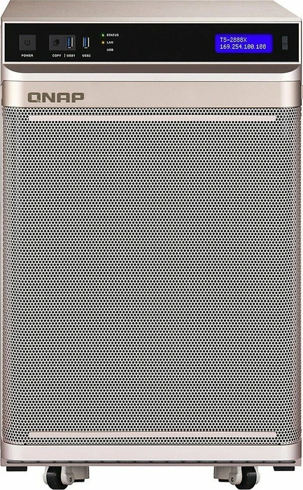 QNAP Turbo Station TS-2888X, 32GB RAM reg ECC, 2x RJ-45 10GBase-T, 4x RJ-45 1000Base-T