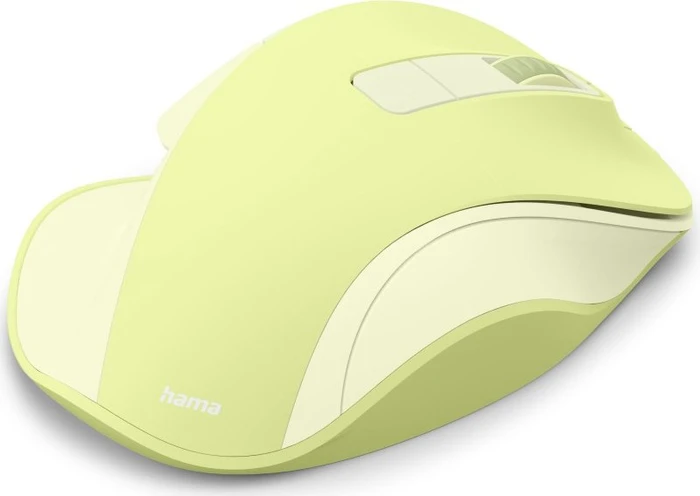 Hama MW-500 Ergonomic Silent Wireless grün, USB