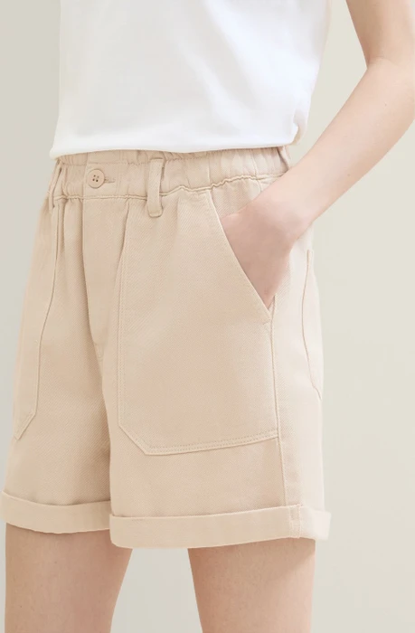 Tom Tailor Relaxed Jeans Shorts Jeans bisque (Damen)