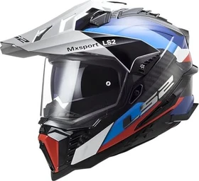 LS2 MX701 Explorer Carbon Frontier schwarz/blau