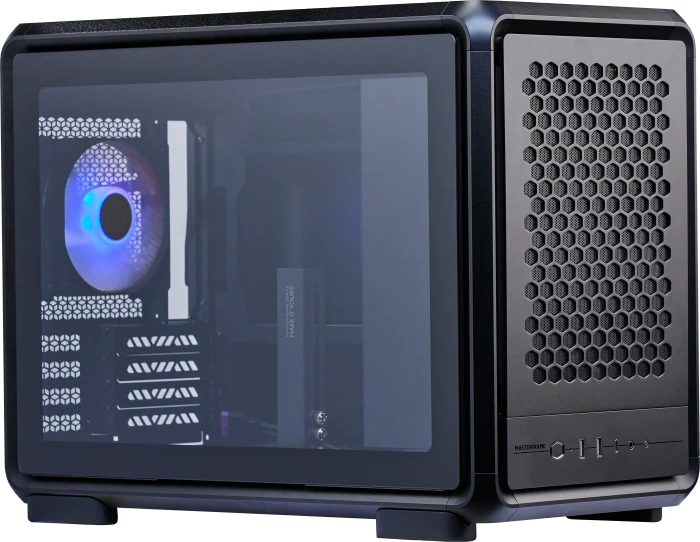 Cooler Master MasterFrame 400 Mesh, schwarz, Glasfenster