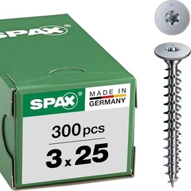 Spax WIROX A9J 4CUT T-STAR plus T10 Universalschraube, 3x25mm, 300 Stück