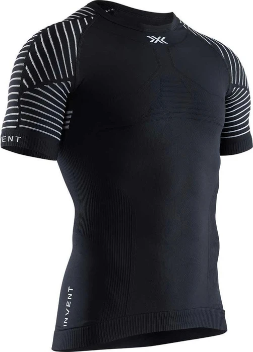 X-Bionic Invent 4.0 Kompressionsshirt kurzarm opal black/arctic white (Herren)