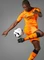 adidas Real Madrid Authentic 2024/2025 Auswärtstrikot crew orange (Herren) Vorschaubild