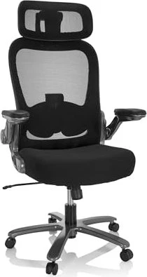 HJH Office Instructor T Pro Ttan XXL Bürostuhl, schwarz/silber