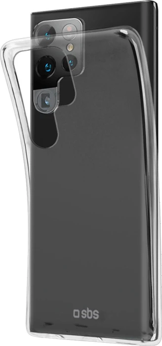 SBS Mobile Skinny Cover für Samsung Galaxy S22 Ultra transparent