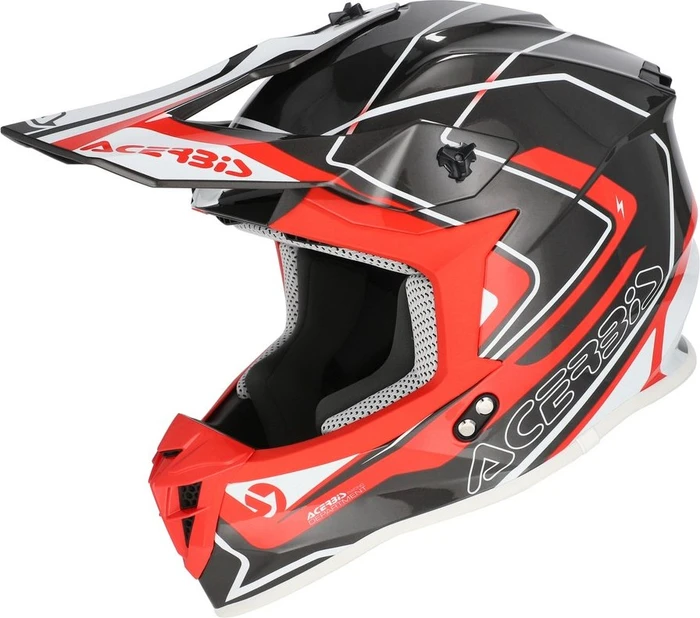 Acerbis Linear schwarz/grau/rot