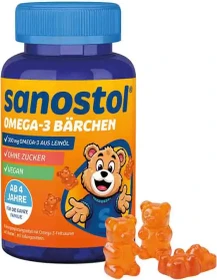 Sanostol Omega-3 Bärchen, 60 Stück