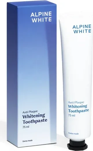 Alpine White Anti Plaque Whitening Zahncreme, 75ml