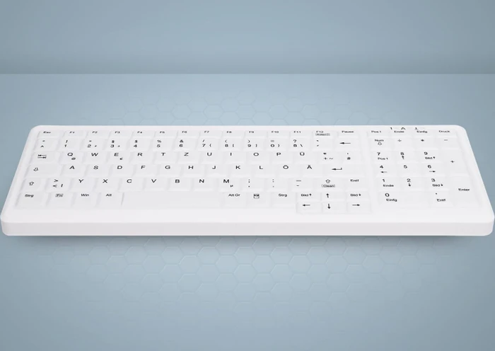 Contour Design Active Key AK-C7000 Medical Keyboard Compact, weiß, USB, ES