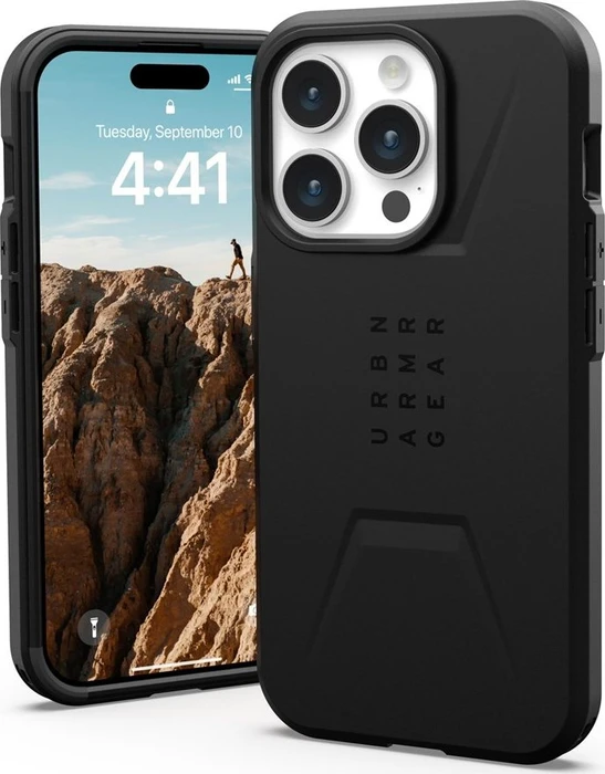 UAG Civilian Case with MagSafe für Apple iPhone 15 Pro schwarz