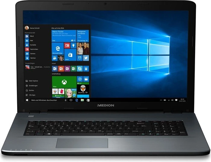 Medion Akoya P7637, Core i3-5005U, 8GB RAM, 256GB SSD, GeForce 930M, DE