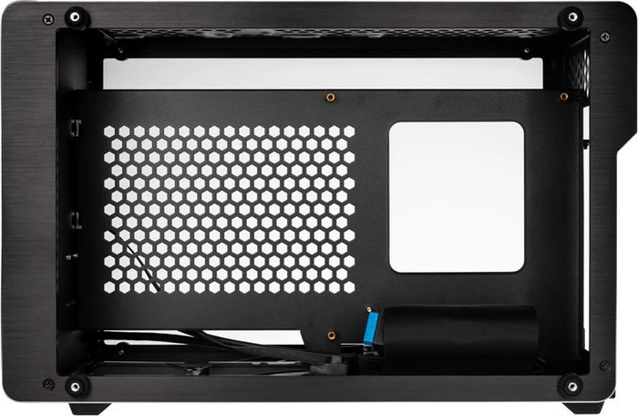 Raijintek Ophion, schwarz, Glasfenster, Mini-ITX
