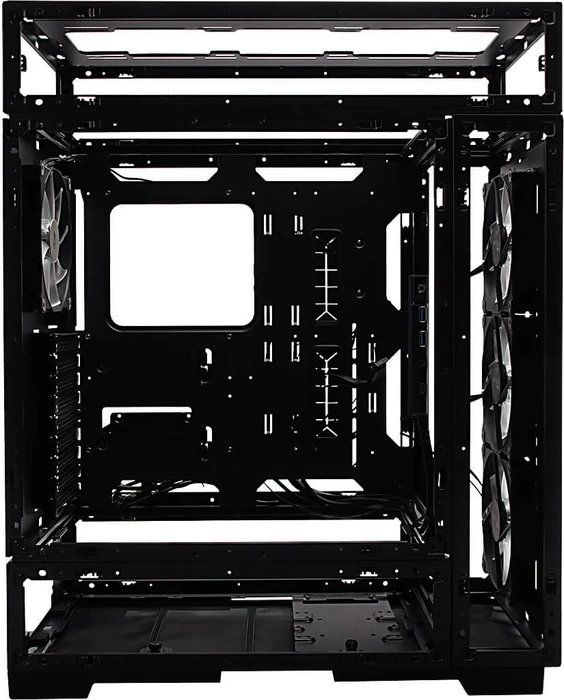 In Win Modfree Deluxe Edition, Glasfenster