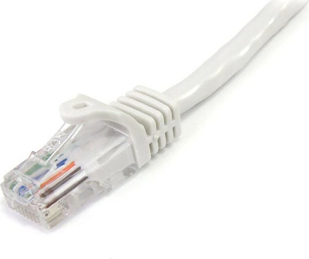 StarTech RNS PVC Patchkabel, Cat5e, U/UTP, RJ-45/RJ-45, 3m, weiß