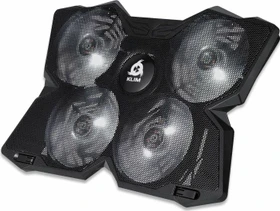 Klim Wind Laptop Cooling Pad, Notebook-Stand/Notebook-Kühler 11-19", schwarz/weiß
