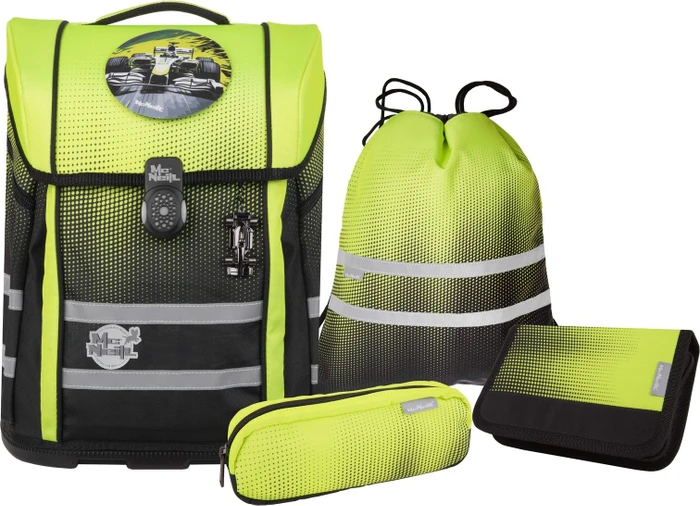McNeill Perfecto Gradient Lemon Schultaschen-Set, 5-tlg.