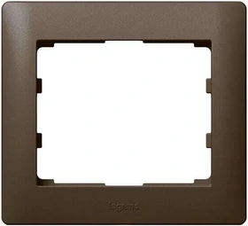 Legrand Galea Life Rahmen 1-fach, dark bronze