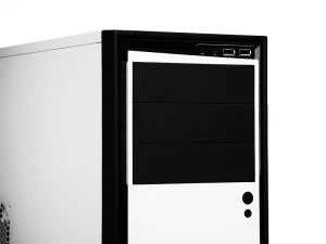 NZXT Source 210 weiß, schallgedämmt