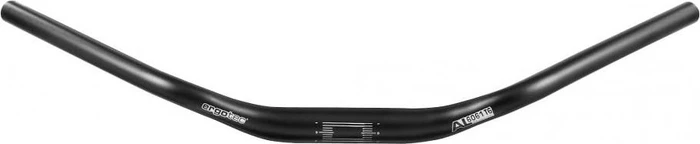 Ergotec City Cruiser 31.8mm/41mm Riser Lenker 640mm schwarz