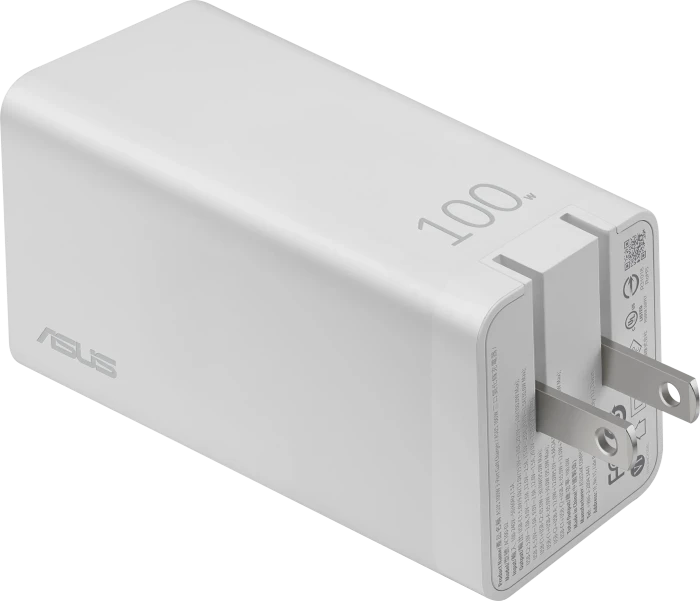 ASUS AC100-02, 3-Port, GaN Charger, 100W, weiß