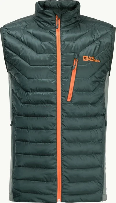 Jack Wolfskin Routeburn Pro Ins Funktionsweste black olive (Herren)