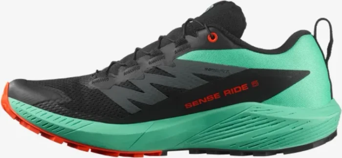Salomon Sense Ride 5 black/bay/cherry tomato (Herren)