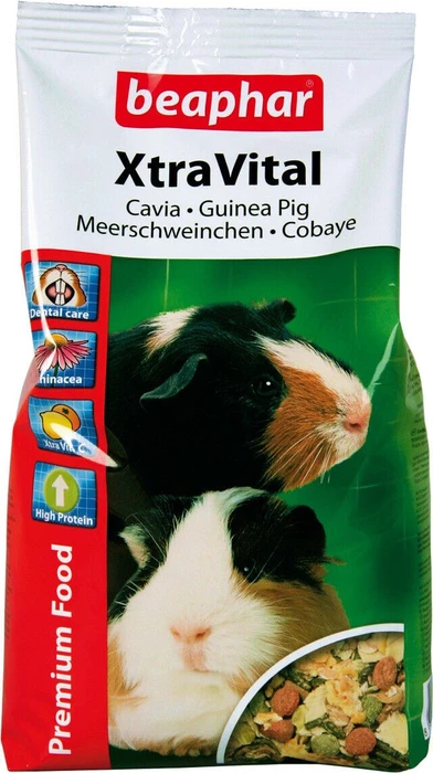 beaphar XtraVital Meerschweinchen Futter, 1kg