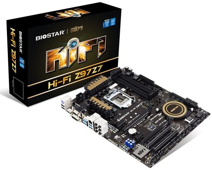 Biostar Hi-Fi Z97Z7 (Intel 1150)