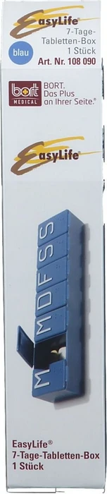 Bort Medical EasyLife 7 Tage Medikamentenbox blau