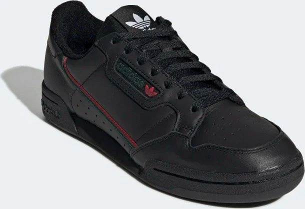 adidas Continental 80 core black/scarlet/collegiate green