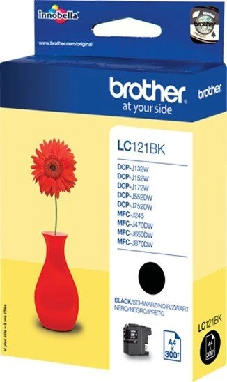 Brother Tinte LC121BK schwarz
