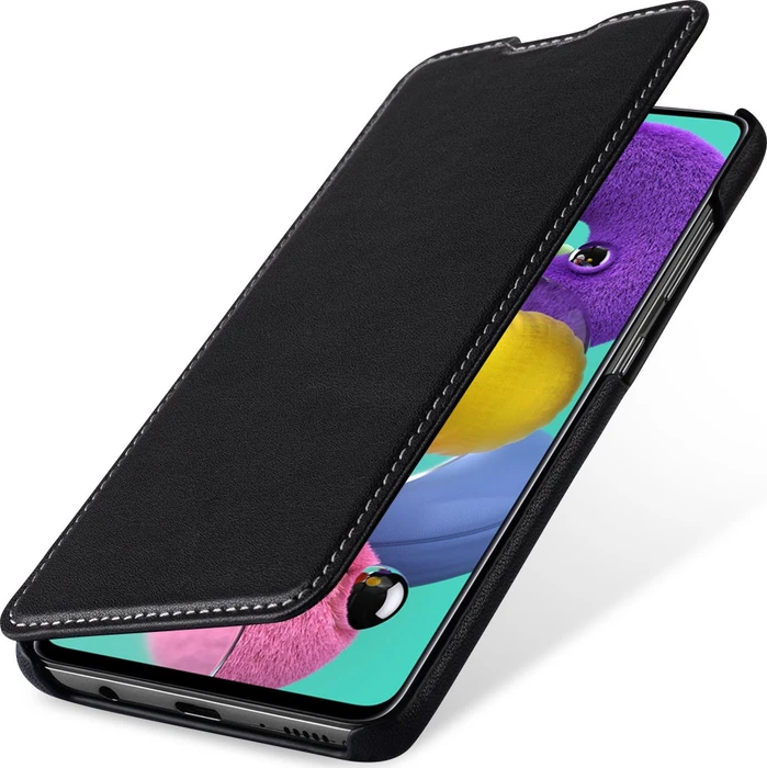 Stilgut Book Type Leather Case für Samsung Galaxy A51