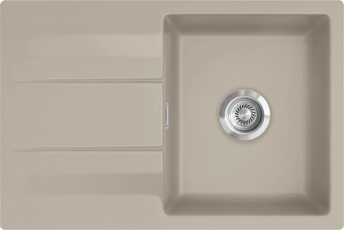 systemceram Genea 75 F Einbau Becken reversibel fango