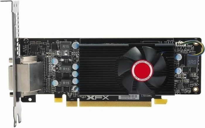 XFX Radeon RX 550 Low Profile, 2GB GDDR5, DVI, HDMI, DP