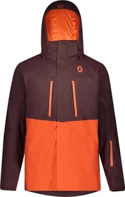 Scott Ultimate DRX Skijacke red fudge/orange pumpkin (Herren)