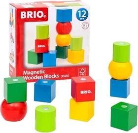 BRIO Magnetische Holzbausteine