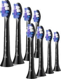Philips HX6058/88 Sonicare S2 Sensitive Ersatzbürste schwarz, 8 Stück