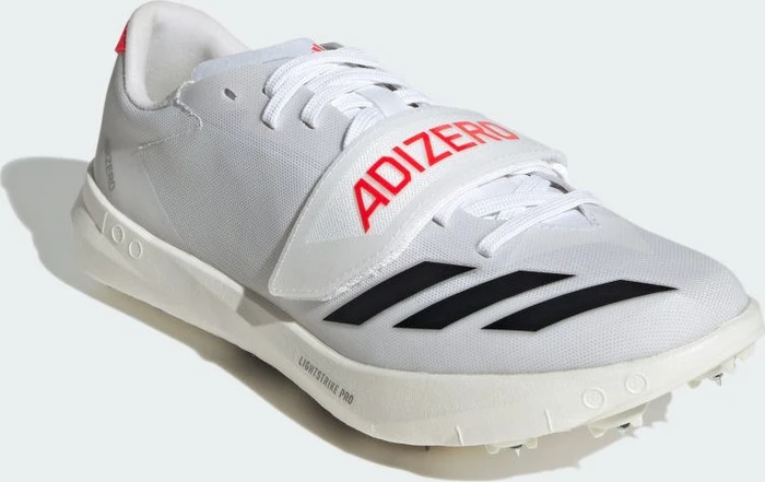 adidas Adizero TJ/PV cloud white/core black/lucid red (Herren)