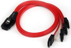StarTech mini SAS x4 [SFF-8087] auf 4x SATA Kabel, 0.5m (SAS8087S4R50)