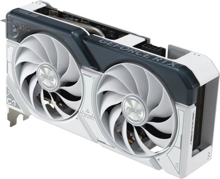 ASUS Dual GeForce RTX 4060 Ti White OC, DUAL-RTX4060TI-O8G-WHITE, 8GB GDDR6, HDMI, 3x DP