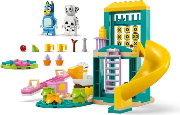 LEGO Bluey - Bluey und Chloe auf dem Spielplatz