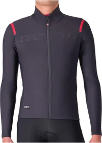 Castelli Tutto Nano RoS Trikot langarm dark gray/red (Herren)