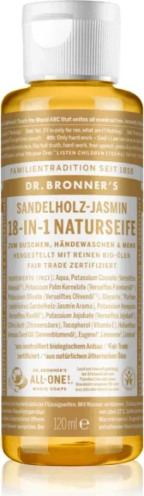 Dr. Bronner 18-in-1 Naturseife Sandelholz, 120ml