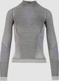 UYN Fusyon Turtle Neck Funktionsshirt langarm anthracite/purple/pink (Damen)
