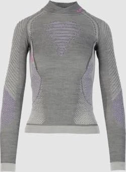 UYN Fusyon Turtle Neck Funktionsshirt langarm anthracite/purple/pink (Damen)