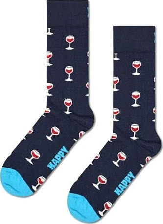 Happy Socks Glass Of Wine Socken marineblau