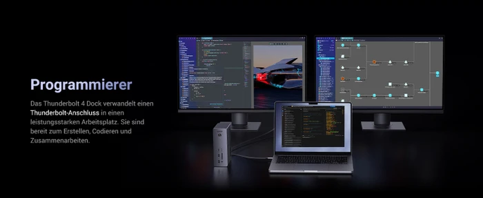 Ugreen Revodok Max 213 (EU), Thunderbolt 4 [Buchse]