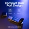 Integral SlimXpress Dual USSD 512GB Dark Bronze, USB-A + USB-C, USB 3.2 Gen 2×1 Vorschaubild